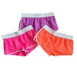 OP Lot Of 3 Size Medium Beach Pool Bikini Cover Up Shorts Vibrant Cut Out